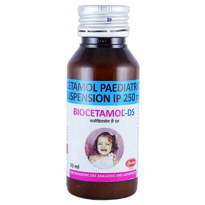 BIOCETAMOL DS Syrup 60ml - Fever-Ana