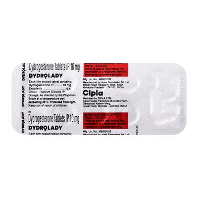 DYDROLADY 10mg Tablet 10's - Hormonal Therapy-Oes