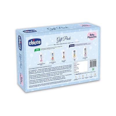 Chicco Baby Moments Baby Essential Set Blue 100 gm - Baby Powder