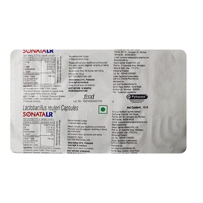 SONATA LR Capsule 10's - Diarrhoea-Ant