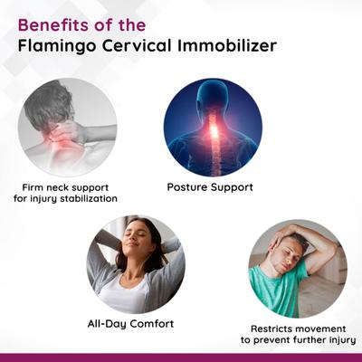 Flamingo Cervical Immobilizer (OC - 2008) (M) - Abdomen/Neck/Arm/Elbow Supports