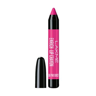 Lakme Enrich Lip Crayon Pink Burst 14.4 Gm - Lip Crayons