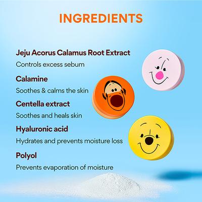 Innisfree No Sebum Mineral Powder For Oil Control, Makeup Fixer - Tigger 5 gm - Loose Powder
