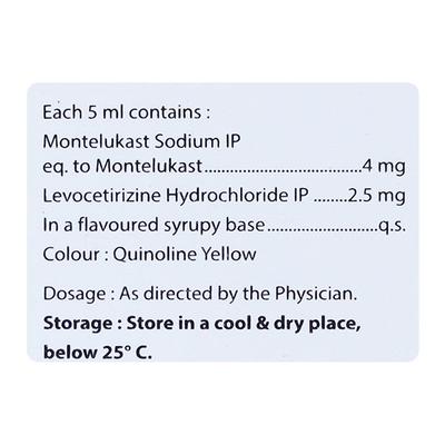 LEZEST M Syrup 60ml - Allergies-Ant