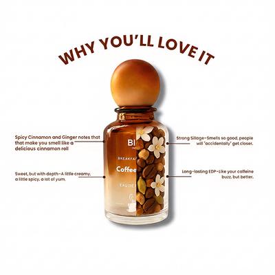 Blur India Unisex Perfume - Coffee Cake, Warm & Gourmand Eau De Parfum, Long Lasting Perfume 30 ml - Perfumes (Edt/Edp)