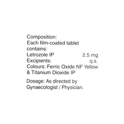 Letpro 2.5mg Tablet 5'S - Cancer Oncology-Hor