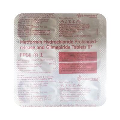 FPGLI M 1 Tablet 15's - Diabetes-Ant