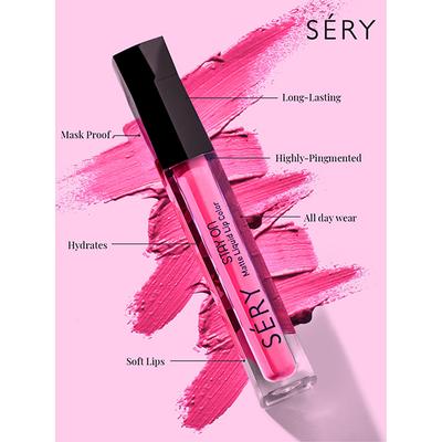 Sery Stay On Matte Liquid Lipstick Call Me Chocolate, Brown (LSO - 08) 5 ml - Liquid Lipsticks