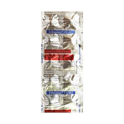 Olmezest CH 40mg Tablet 10'S - Hypertension-Ang