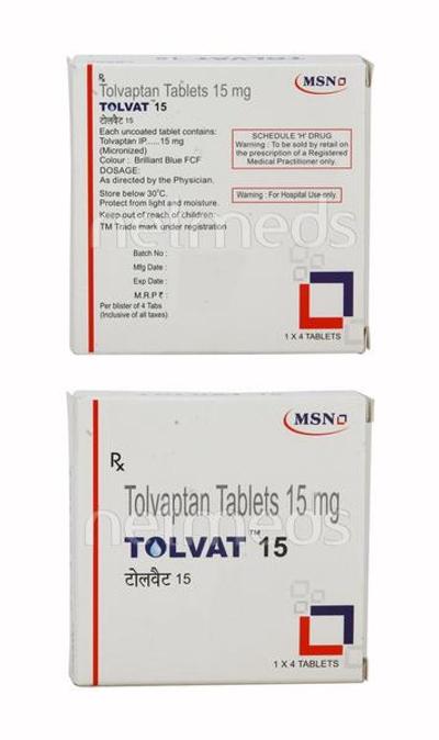 Tolvat 15mg Tablet 4'S - Hyponatremia