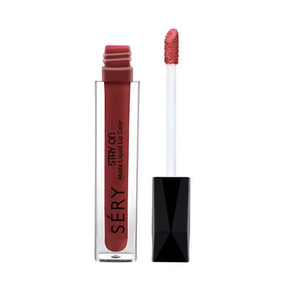 Sery Stay On Matte Liquid Lipstick Call Me Chocolate, Brown (LSO - 08) 5 ml - Liquid Lipsticks