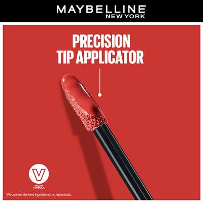 Maybelline New York Super Stay Vinyl Ink Liquid Lipstick, Peachy 4.2ml - Lipsticks