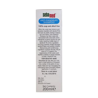 SEBAMED ANTI DANDRUFF Shampoo 200ml - Shampoos