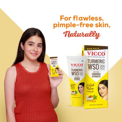 Vicco Turmeric Wso Skin Cream 30 gm - Face Creams