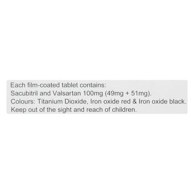 NEPTAZ 100 Tablet 14's - Heart Failure-Ang