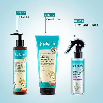 Pilgrim Spanish Rosemary Water With Biotin for Thicker Stronger Hair 100 ml - Hair Serums