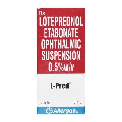 L PRED 0.5 Ophthalmic Suspension 5ml - Eye conditions-Eye