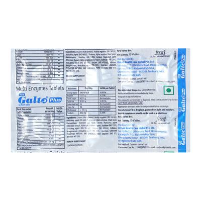 Galto Plus New Tablet 10's - Digestion-Dig