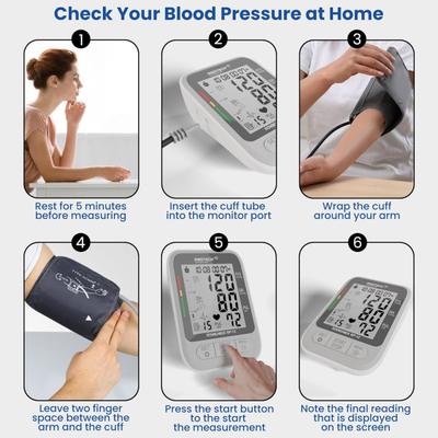 MedTech Fully Automatic Digital BP Monitor - BP12 - Blood Pressure Monitor Device