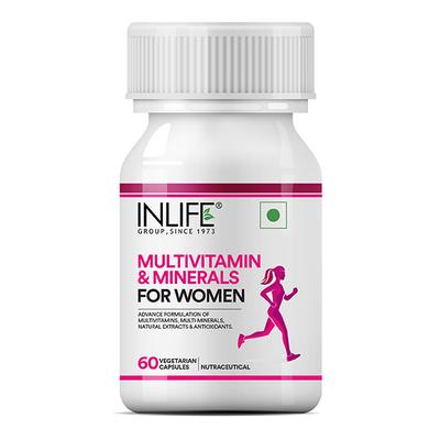 Inlife Multivitamin & Minerals Capsule - Women 60's - Women Health