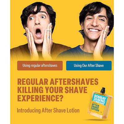 Bombay Shaving Company Turmeric And Sandalwood After Shave Lotion 100 gm - Aftershave Lotion