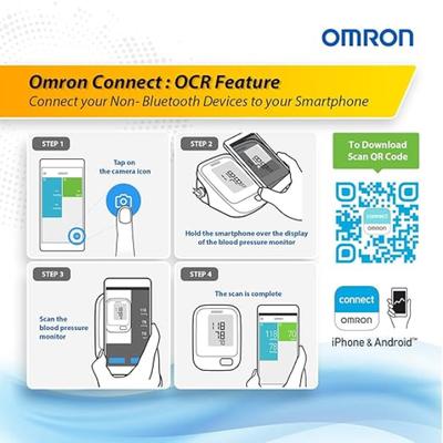 Omron Automatic Blood Pressure Monitor Upper Arm Type (HEM-7121J-IN) - Blood Pressure Monitor Device