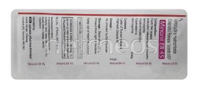 Minonil ER 45mg Tablet 10'S - Bacterial Infections-Tet