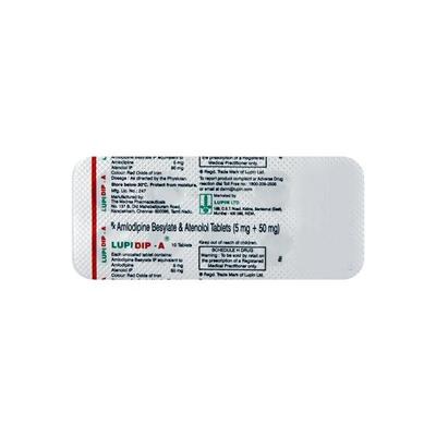 Lupidip A Tablet 10'S - Hypertension-Cal