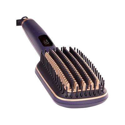 Vega Litstyle L1 Hair Straightener Brush for Women with Smart Memory Function, Quick Heat-Up, VHSB-06 525 gm - Hair Brushes