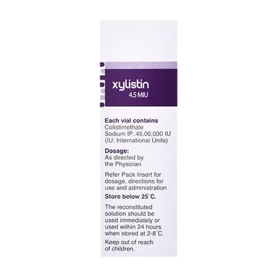 Xylistin 4.5Miu Injection 1'S - Bacterial Infections-OAB