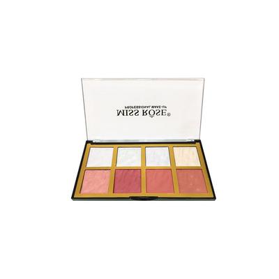 Miss Rose Professional Highlighter & Blusher Palette 7003 - 216Z2 01 28 gm - Blushes