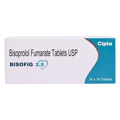 BISOFIG 2.5 Tablet 10's - Hypertension-Bet