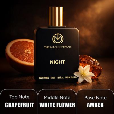 The Man Company Night Perfume Eau De Parfum 50 ml - Men Perfumes (Edt/Edp)