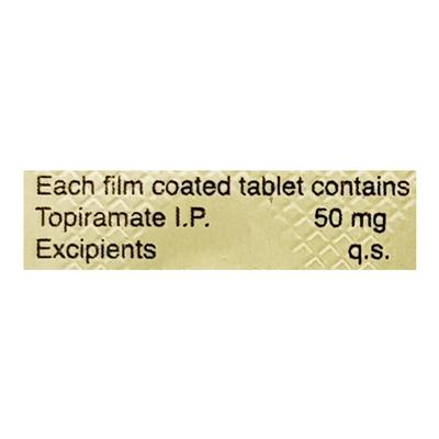 Nextop 50mg Tablet 10'S - Epilepsy/Convulsion-Ant