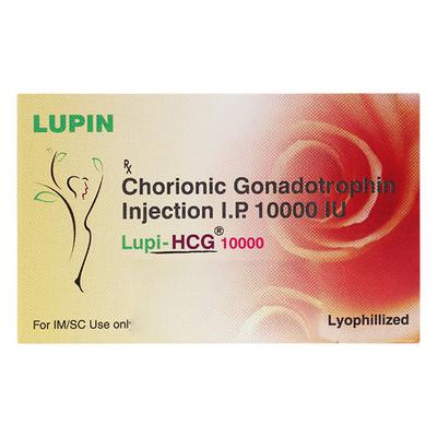 Lupi Hcg 10000IU Injection 1'S - Hormonal Therapy-Tro