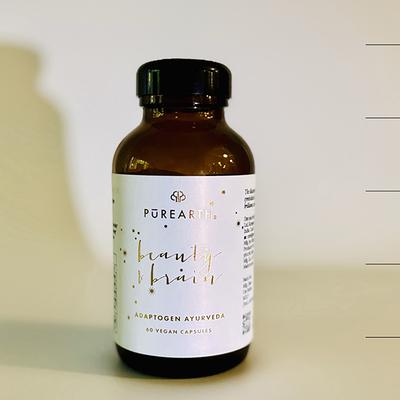 Purearth Beauty & Brain Ayurvedic Supplement 60's - Hair & Skin