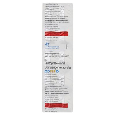 Odpep D Capsule 10'S - Ulcer/Reflux/Flatulence-Aaa