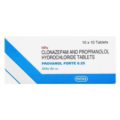 Provanol Forte 0.25mg Tablet 10'S - Anxiety-Anx