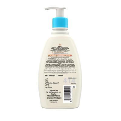 Aveeno Baby Daily Moisture Wash & Shampoo - Natural Oat Extract 354 ml - Baby Shampoo