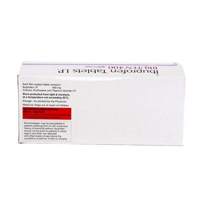 Brufen 400mg Tablet 15'S - Pain relief-Nsa