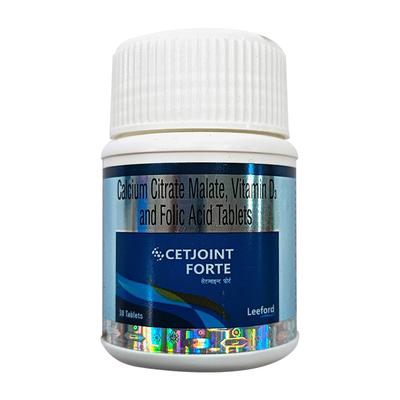 Cetjoint Forte Tablet 30'S - Supplements-Cal