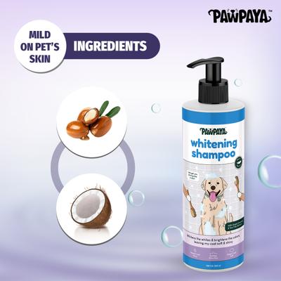 Pawpaya Whitening Coat Shampoo New 250 ml - Pet Grooming