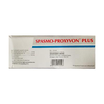 Spasmo Proxyvon Plus Capsule 8'S - Pain relief-Ana