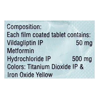 VERIFICA M 50/500mg Tablet 15's - Diabetes-Ant