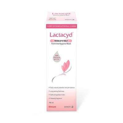 Lactacyd Feminine Hygiene Wash Liquid 100 ml - Intimate Care