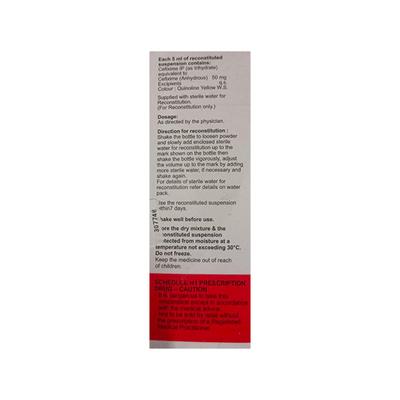 Zofix 50mg Dry Syrup 30ml - Bacterial Infections-Cep