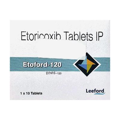 Etoford 120mg Tablet 10'S - Arthritis-Non