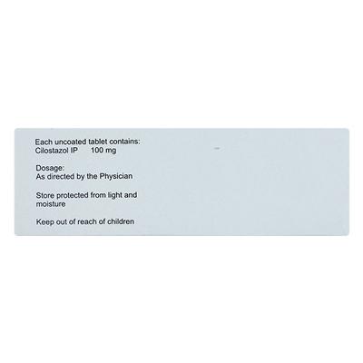 Zilast 100mg Tablet 10'S - Intermittent Claudication-Per