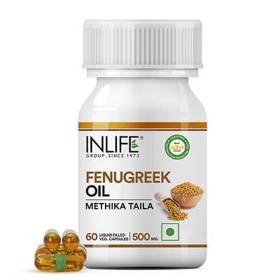 INLIFE Fenugreek Oil 500 mg Capsules 60's - Women Health