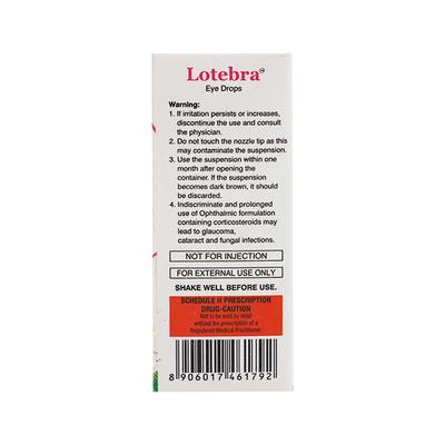 Lotebra Eye Drops 5ml - Eye Infections-Eaa